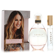 Lovely Eau De Parfum Spray + 1/2 oz Travel EDP Spray By Sarah Jessica Parker, Perfume for Women, available at zachava.com