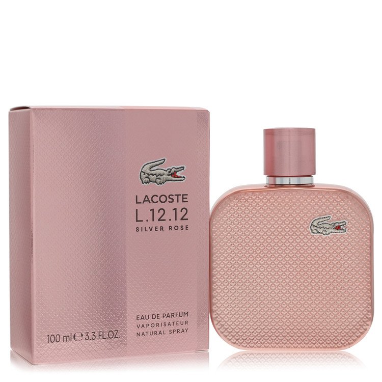 Lacoste Eau De Lacoste L.12.12 Silver Pink by Lacoste Eau De Parfum Spray 3.3 oz for Women