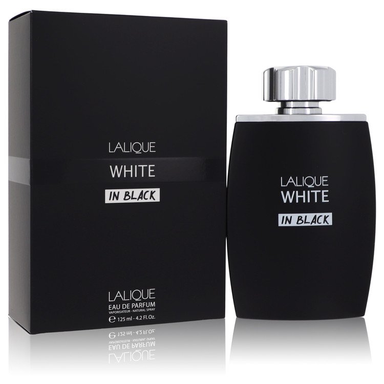 Lalique White In Black by Lalique Eau De Parfum Spray 4.2 oz for Men Main image