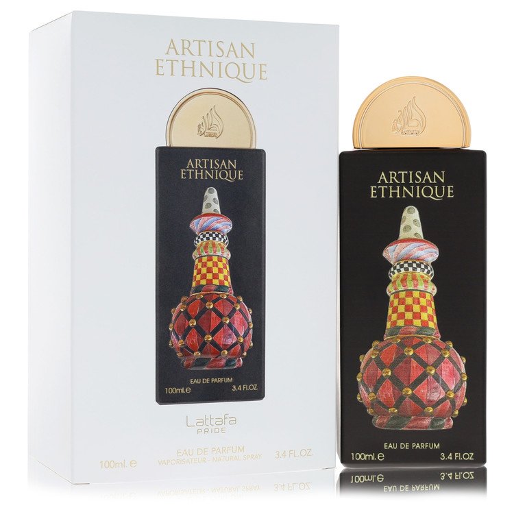 Lattafa Pride Artisan Ethnique by Lattafa Eau De Parfum Spray (Unisex) 3.4 oz for Men
