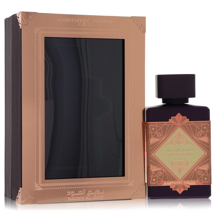Lattafa Badee Al Oud Amethyst Fusion by Lattafa Eau De Parfum Spray (Unisex) 3.4 oz for Women