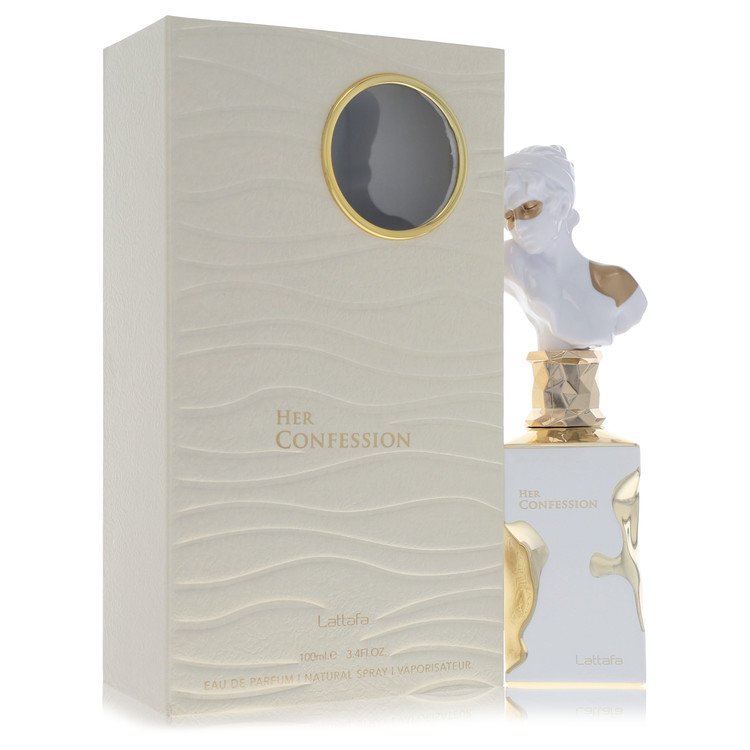 Lattafa Her Confession by Lattafa Eau De Parfum Spray 3.4 oz for Women