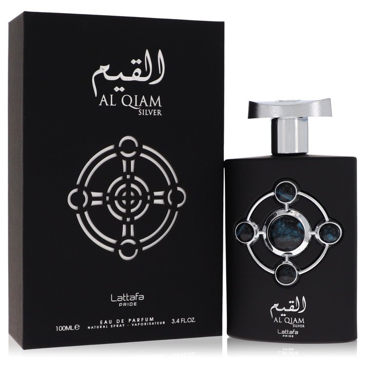 Lattafa Pride Al Qiam Silver by Lattafa Eau De Parfum Spray (Unisex) 3.4 oz for Men Lattafa Main image