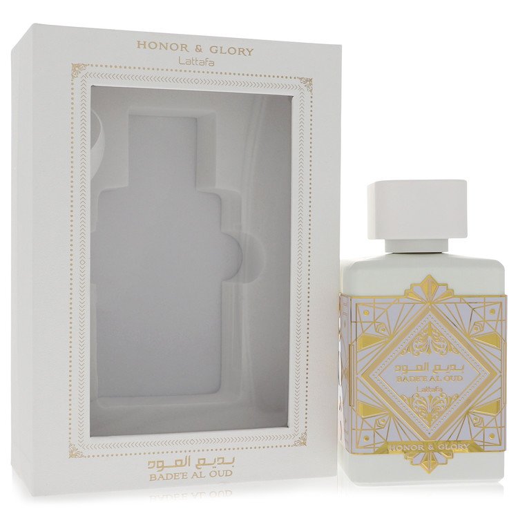 Lattafa Badee Al Oud Honor Glory by Lattafa Eau De Parfum Spray (Unisex) 3.4 oz for Men