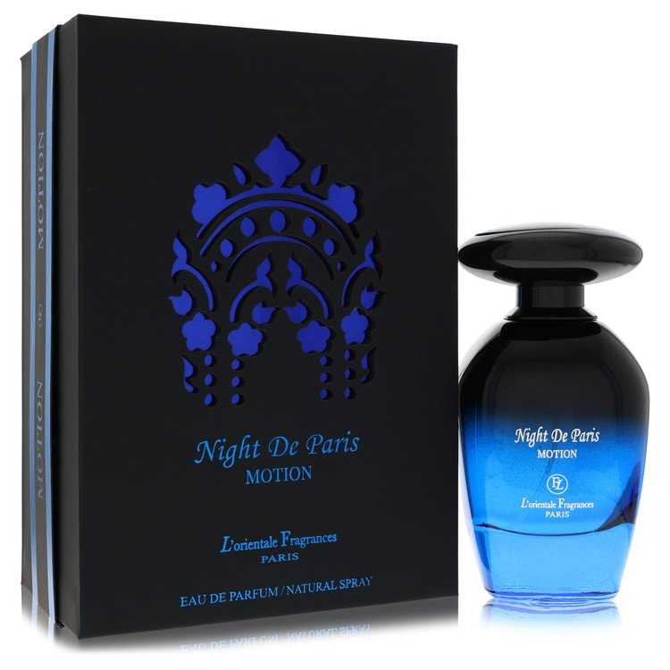 Lorientale Night de Paris Motion by LOrientale Eau De Parfum Spray 3.3 oz for Men