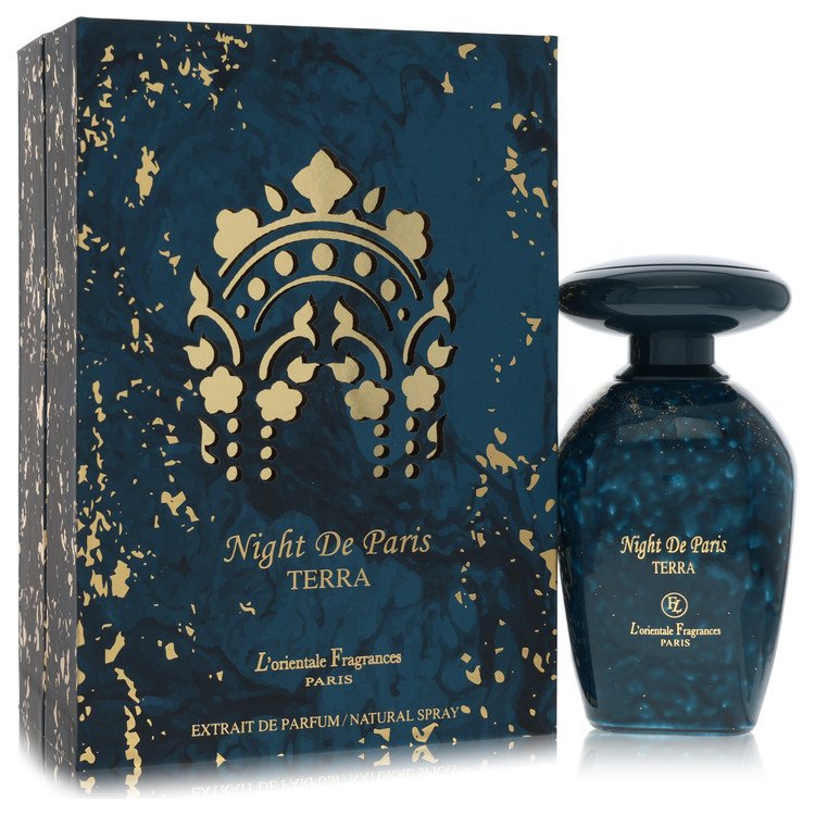 Lorientalenight de Paris Terra by LOrientale Extrait De Parfum Spray 3.3 oz for Men