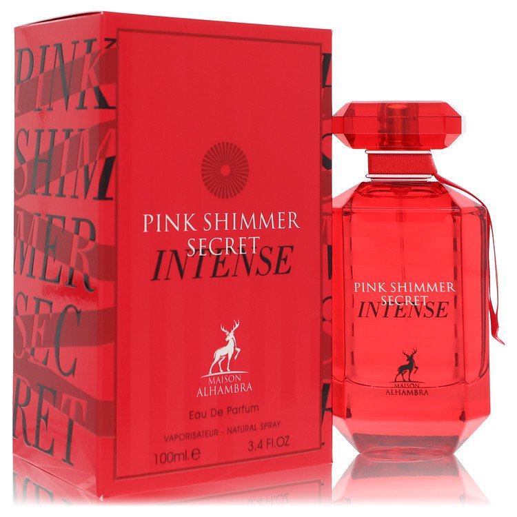 Maison Alhambra Pink Shimmer Secret Intense Eau De Parfum Spray By Maison Alhambra - Zachava.com