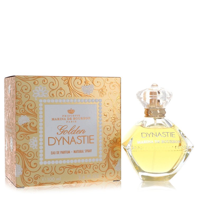 Golden Dynastie Eau De Parfum Spray By Marina De Bourbon - Zachava.com