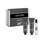 Mont Blanc Explorer 3 Pcs Set For Men: 0.25 Eau De Parfum Spray + 1 Oz After Shave Balm + 1 Oz Shower Gel