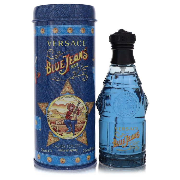 Versace - Blue Jeans Cologne By Versace Eau De Toilette Spray (New Packaging). SKU: 417516