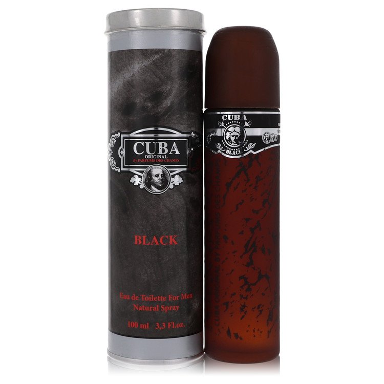 Cuba Black Eau De Toilette Spray By Fragluxe, Cologne for Men, available at zachava.com