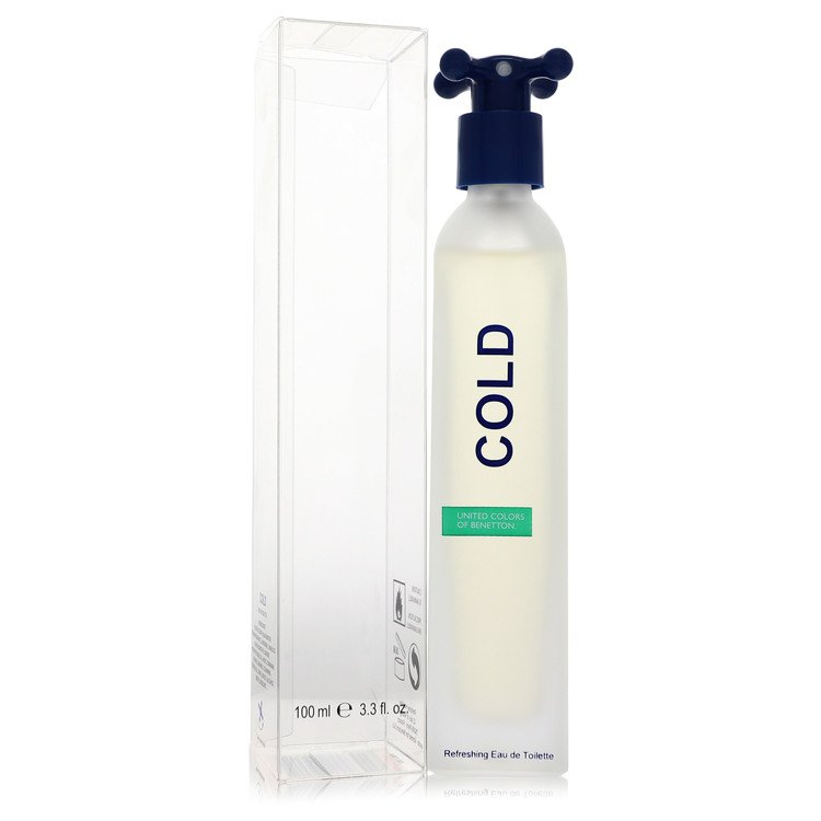 Cold by Benetton Eau De Toilette Spray 3.4 oz for Men