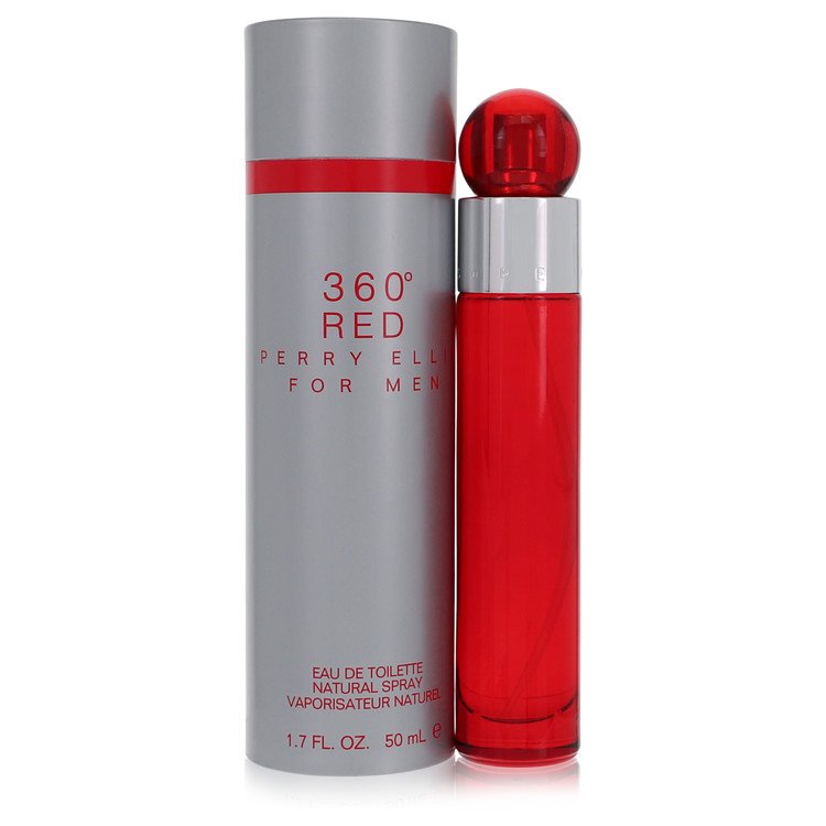 Perry Ellis 360 Red by Perry Ellis Eau De Toilette Spray 1.7 oz for Men Main image