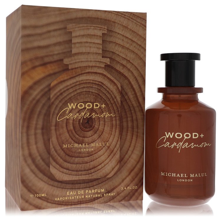 Michael Malul Wood + Cardamom Eau De Parfum Spray By Michael Malul, Cologne for Men, available at zachava.com