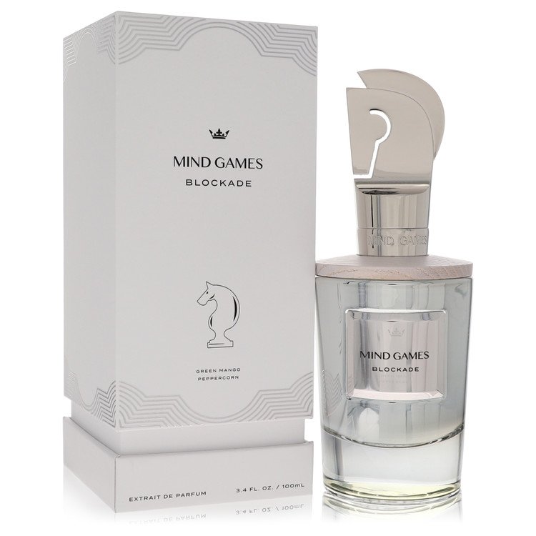 Mind Games Blockade Extrait De Parfum Spray (Unisex) By Mind Games, Cologne for Men, available at zachava.com
