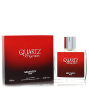 Quartz Attraction Eau De Parfum Spray By Molyneux, Cologne for Men, available at Zachava.com.