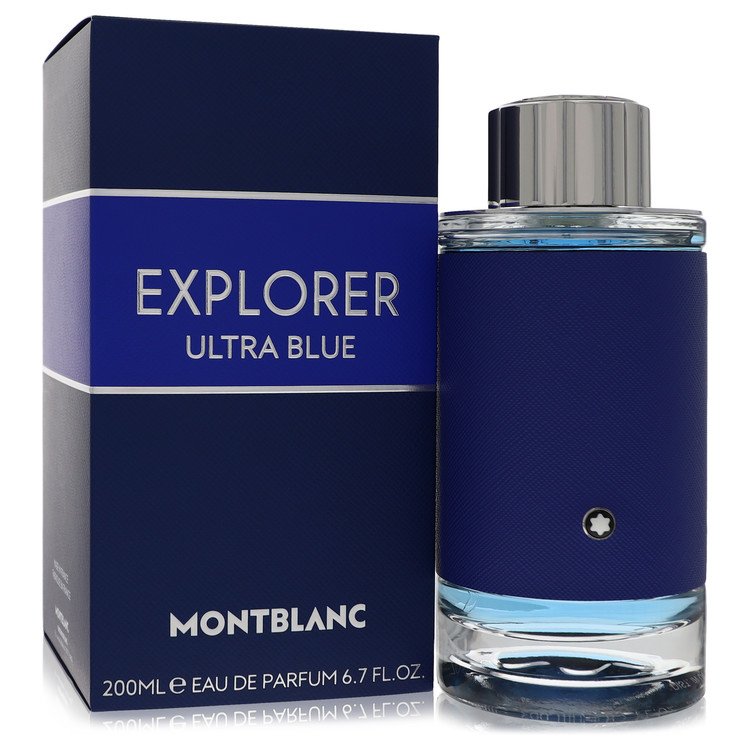 Mont Blanc Explorer Ultra Blue Eau De Parfum Spray By Mont Blanc, Cologne for Men, available at zachava.com