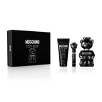 MOSCHINO TOY BOY 3 PCS SET: 3.4 EAU DE PARFUM SPRAY + 0.3 EAU DE PARFUM SPRAY + 3.4 BODY GEL
