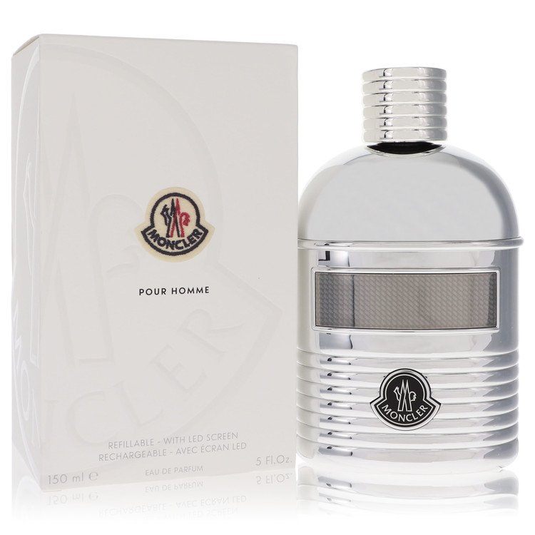 Moncler by Moncler Eau De Parfum Spray (Refillable LED Screen) 5 oz for Men