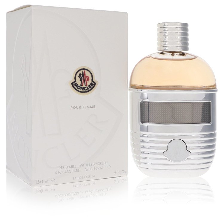 Moncler by Moncler Eau De Parfum Spray (Refillable LED Screen) 5 oz for Women