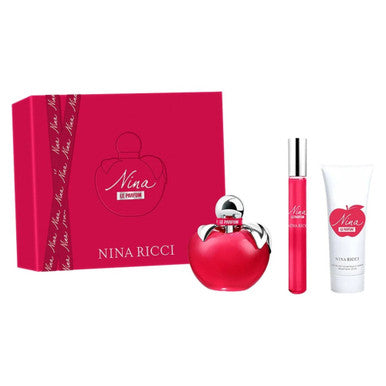 Nina Ricci Nina Le Parfum 3 Pcs Set For Women: 2.7 Eau De Parfum Spray + 0.34 Eau De Parfum Roll-On + 2.5 Body Lotion Secondary image