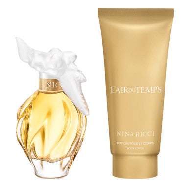 Nina Ricci L'Air Du Temps 2 Pcs Set For Women: 1.7 Eau De Toilette Spray + 2.5 Body Lotion. Secondary image