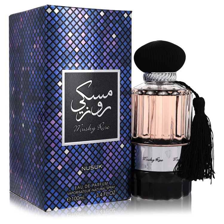 Musky Rose Eau De Parfum Spray (Unisex) By Nusuk - Zachava.com