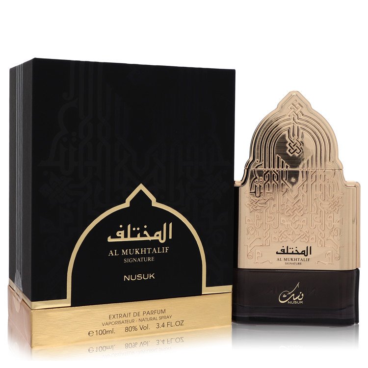 Nusuk Al Mukhtalif Signature by Nusuk Extrait De Parfum Spray (Unisex) 3.4 oz for Men Main image
