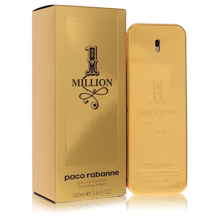 1 Million Eau De Toilette Spray By Paco Rabanne, Cologne for Men, available at zachava.com