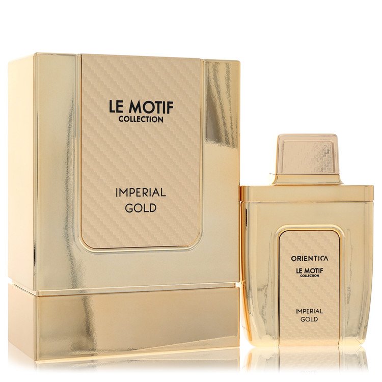 Orientica Le Motif Imperial Gold Eau De Parfum Spray By Orientica, Cologne for Men, available at zachava.com