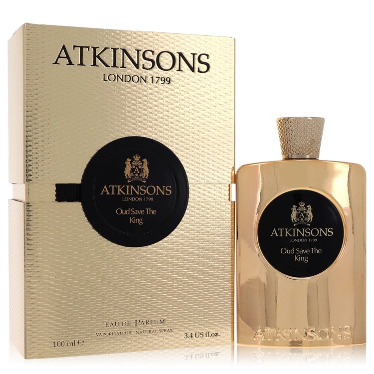 Oud Save The King Eau De Parfum Spray By Atkinsons, Cologne for Men, available at Zachava.com.