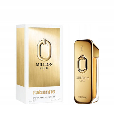 Paco Rabanne Million Gold 5 Ml Eau De Parfum Intense Mini For Men Secondary image