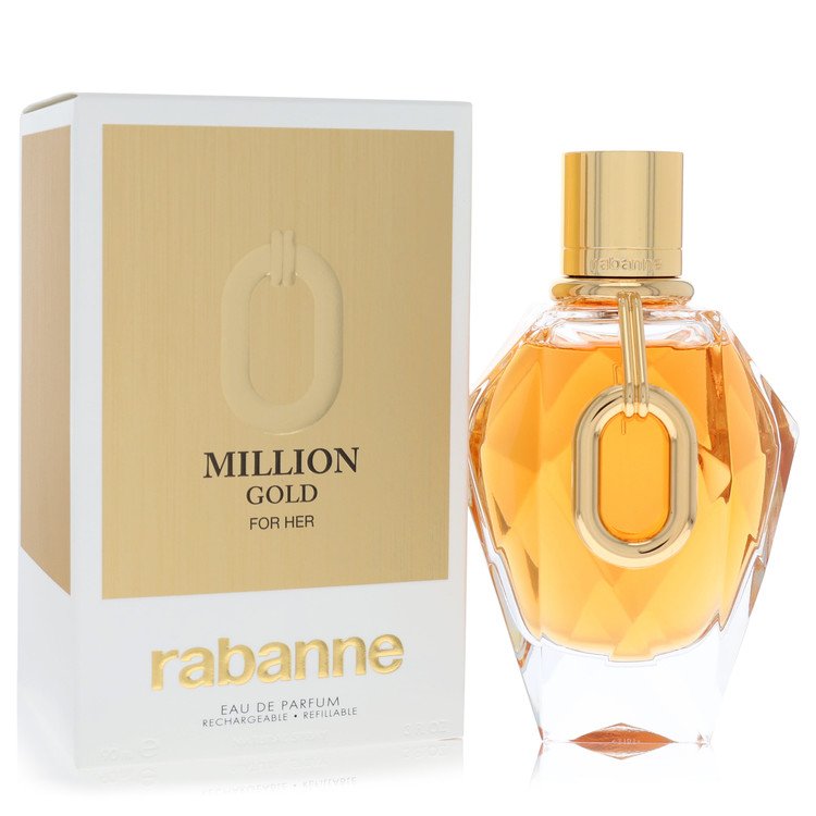 Paco Rabanne Million Gold Eau De Parfum Refillable Spray By Paco Rabanne, Perfume for Women, available at zachava.com