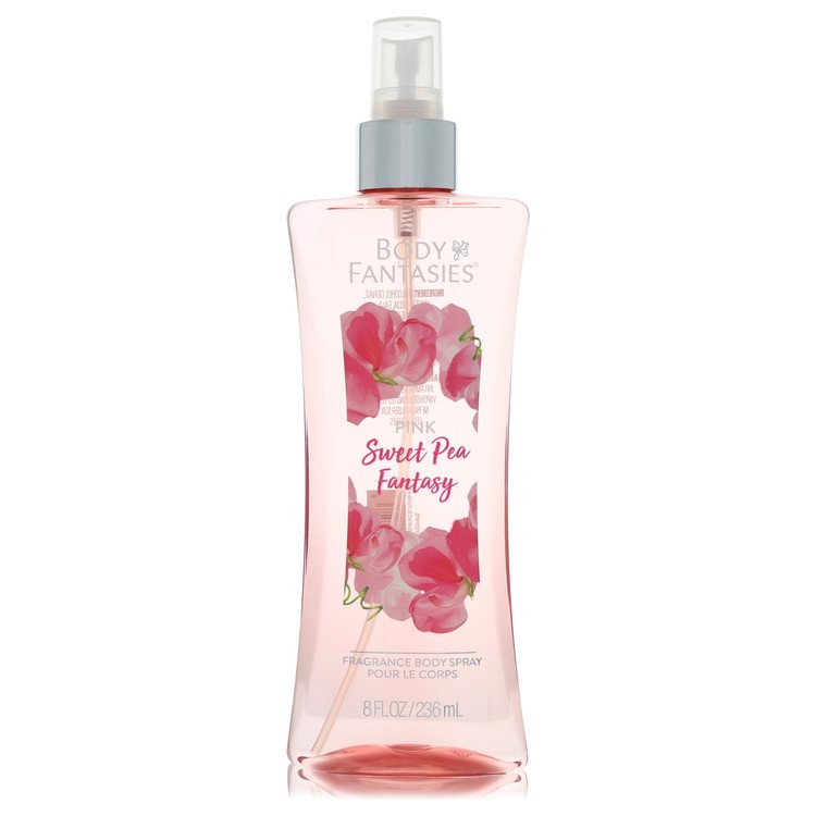 Body Fantasies Signature Pink Sweet Pea Fantasy Body Spray By Parfums De Coeur, Perfume for Women, available at zachava.com
