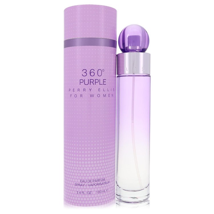 Perry Ellis 360 Purple Eau De Parfum Spray By Perry Ellis - Zachava.com