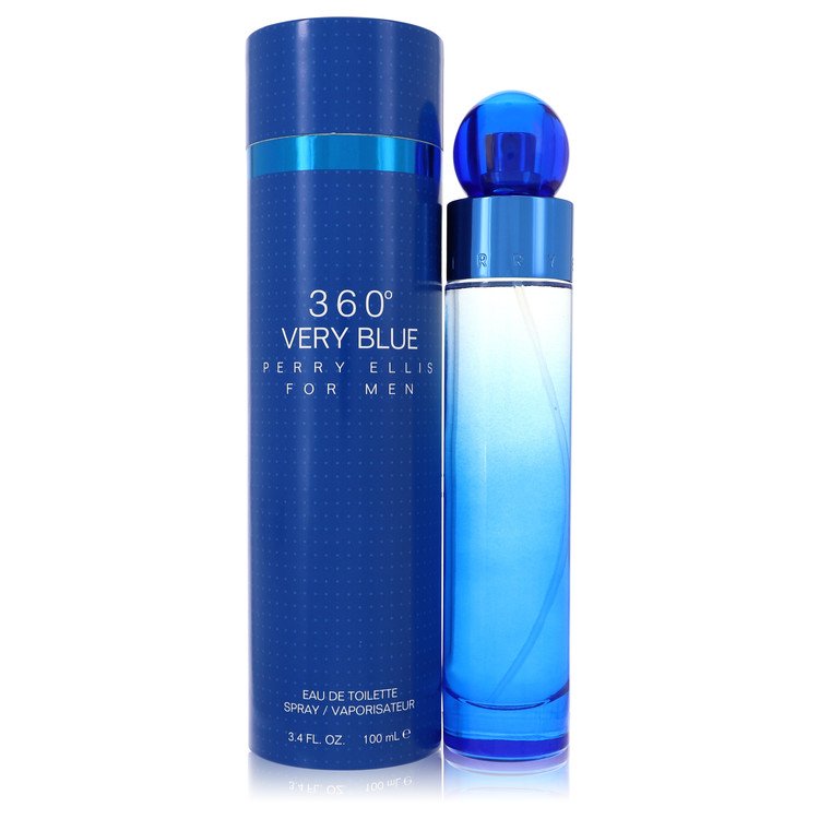 Perry Ellis 360 Very Blue Eau De Toilette Spray By Perry Ellis, Cologne for Men, available at Zachava.com.