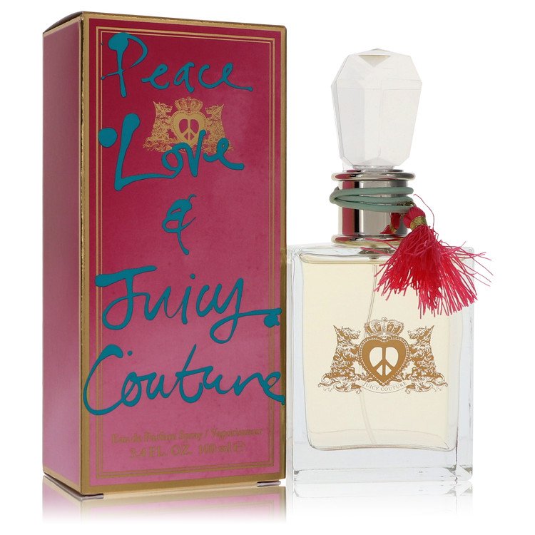 Peace Love & Juicy Couture Eau De Parfum Spray By Juicy Couture - Zachava.com