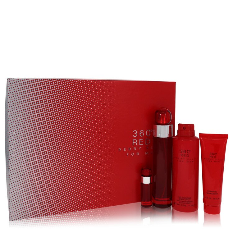 Perry Ellis 360 Red Gift Set By Perry Ellis, Cologne for Men, available at Zachava.com.