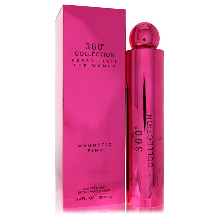 Perry Ellis 360 Collection Magnetic Pink Eau De Parfum Spray By Perry Ellis - Zachava.com