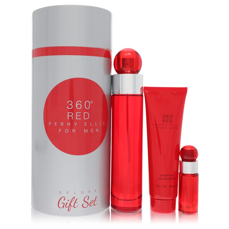 Perry Ellis 360 Red Gift Set By Perry Ellis, Cologne for Men, available at Zachava.com.