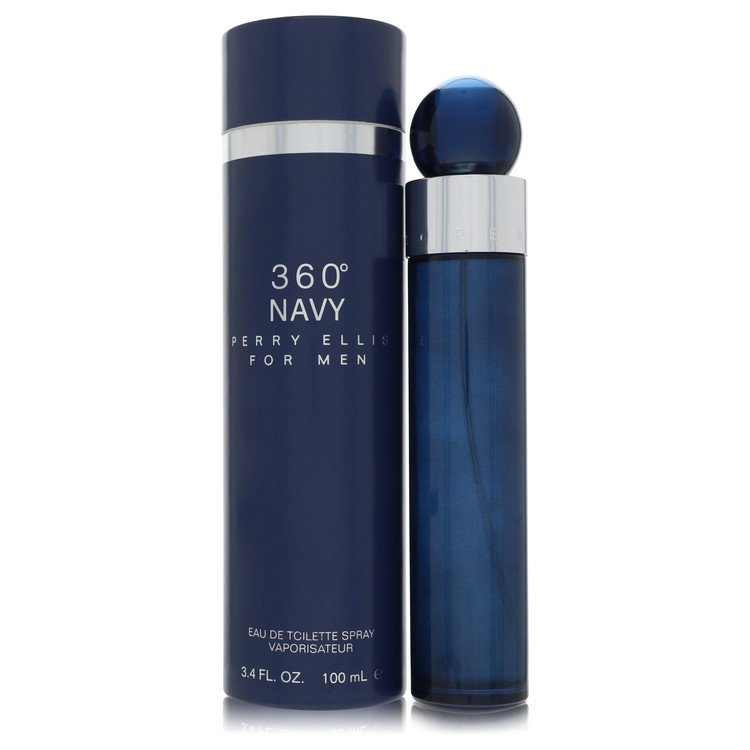 Perry Ellis 360 Navy Eau De Toilette Spray By Perry Ellis, Cologne for Men, available at zachava.com