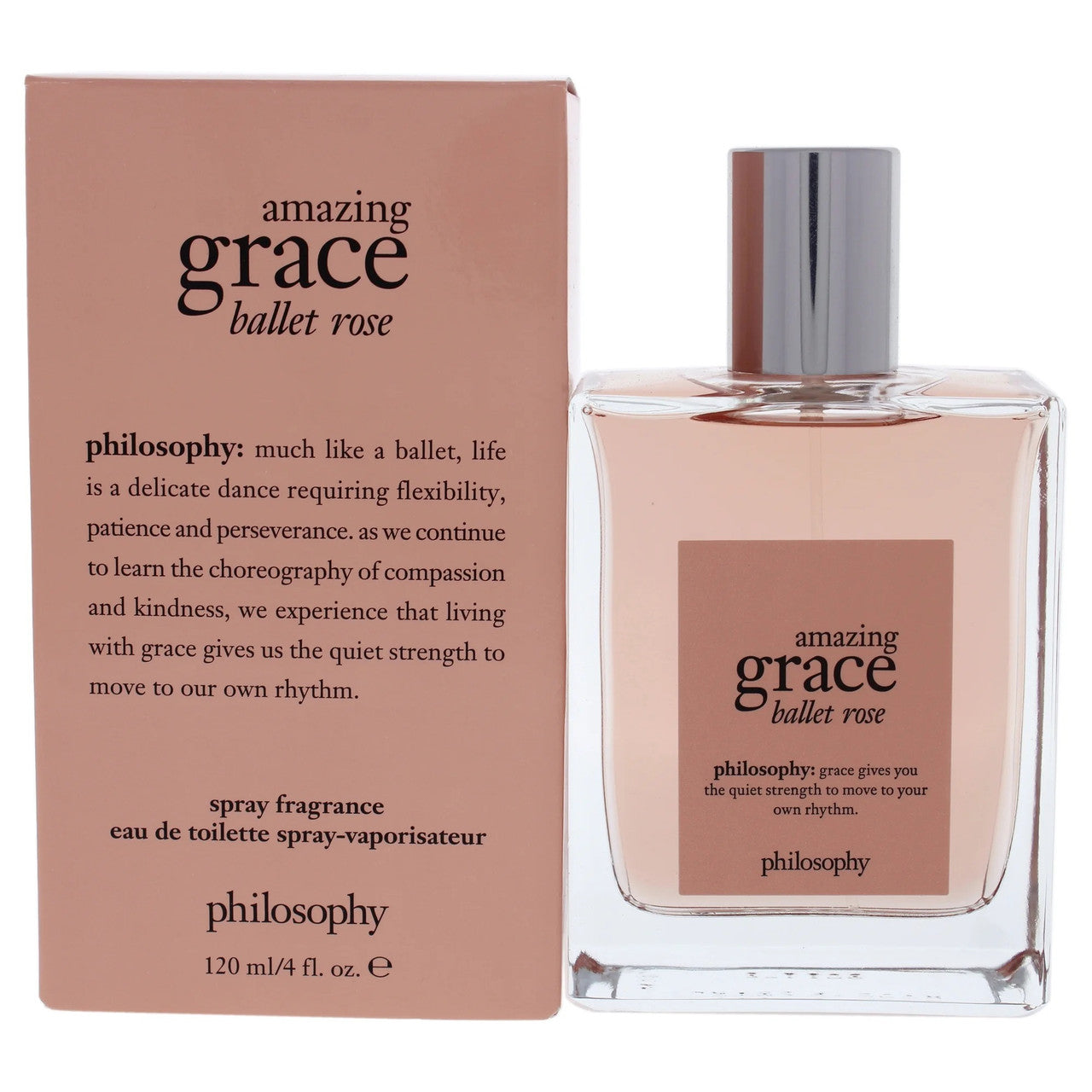 PHILOSOPHY AMAZING GRACE BALLET ROSE 4 OZ EAU DE TOILETTE SPRAY FOR WOMEN Main image