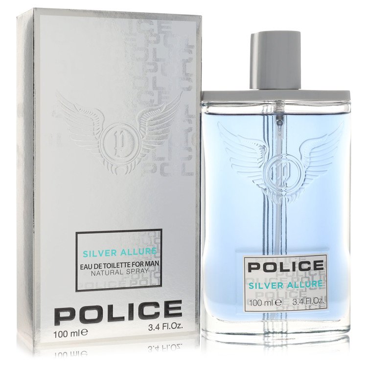 Police Contemporary Silver Allure Eau De Toilette Spray By Police Colognes, Cologne for Men, available at zachava.com