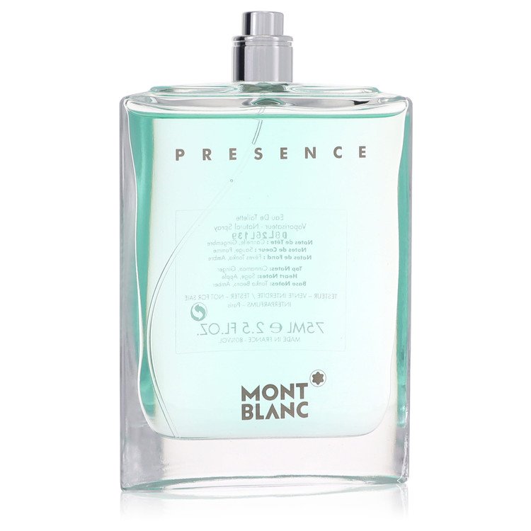 Presence Eau De Toilette Spray (Tester) By Mont Blanc - Zachava.com
