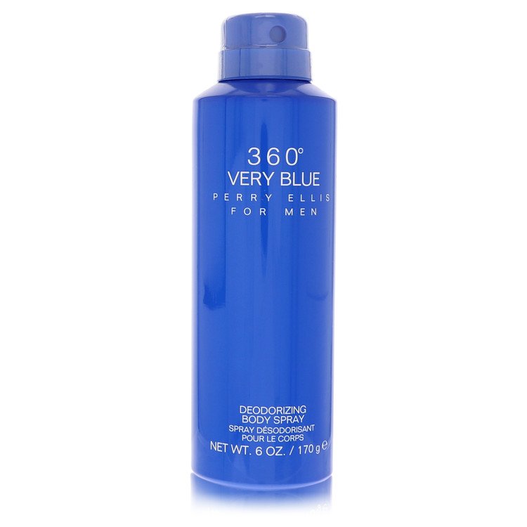 Perry Ellis 360 Very Blue by Perry Ellis Body Spray 6 oz for Men