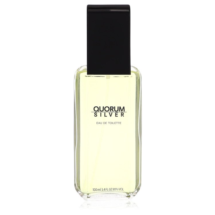 Quorum Silver by Puig Eau De Toilette Spray (unboxed) 3.4 oz for Men