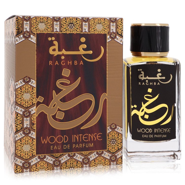 Lattafa - Raghba Wood Intense Perfume By Lattafa Eau De Parfum Spray (Unisex). SKU: 561361
