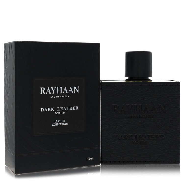 Rayhaan Dark Leather Eau De Parfum Spray By Rayhaan, Cologne for Men, available at Zachava.com.