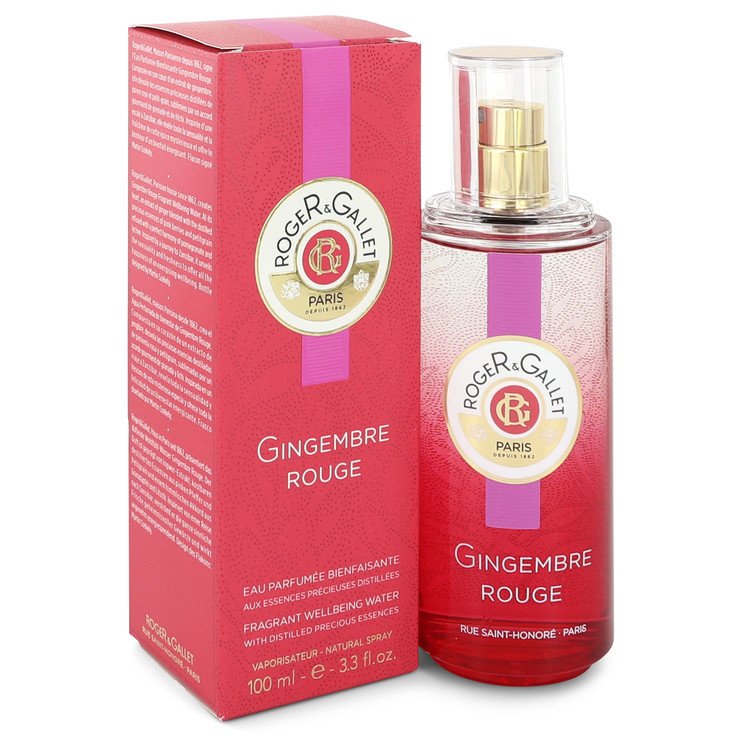 Roger Gallet Gingembre Rouge by Roger Gallet Fragrant Wellbeing Water Spray 3.3 oz for Women