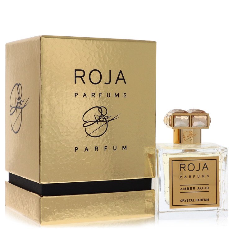 Roja Amber Aoud Crystal Extrait De Parfum Spray (Unisex) By Roja Parfums, Perfume for Women, available at Zachava.com.